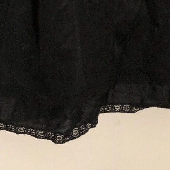 Vintage SEARS The Doesn’t Slip Nylon Black Full Slip Size 34 Average SHIPS FREE - Picture 3 of 6